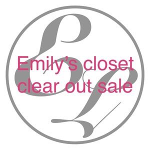 Closet clear out sale